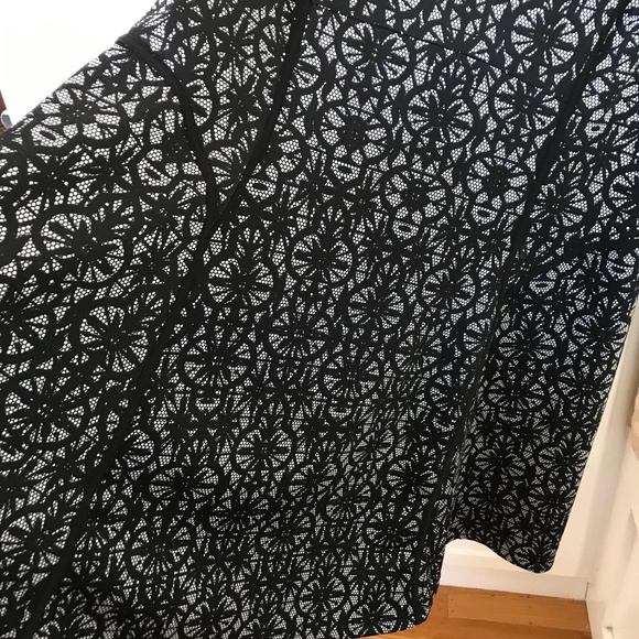 ALFANI Fit & Flare Midi Dress Lace Look Cap Sleeve Women’s Plus Size 20W 1X - Picture 16 of 16